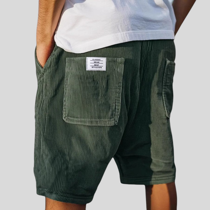 Mathieu - Shorts en Velours Élégants