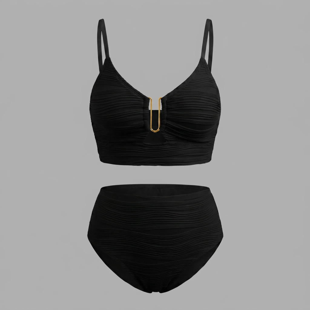 Tiphaine | Bikini en Dentelle avec Découpes