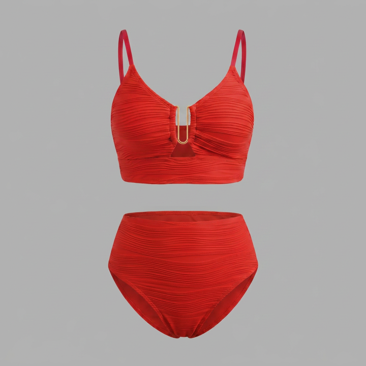 Tiphaine | Bikini en Dentelle avec Découpes