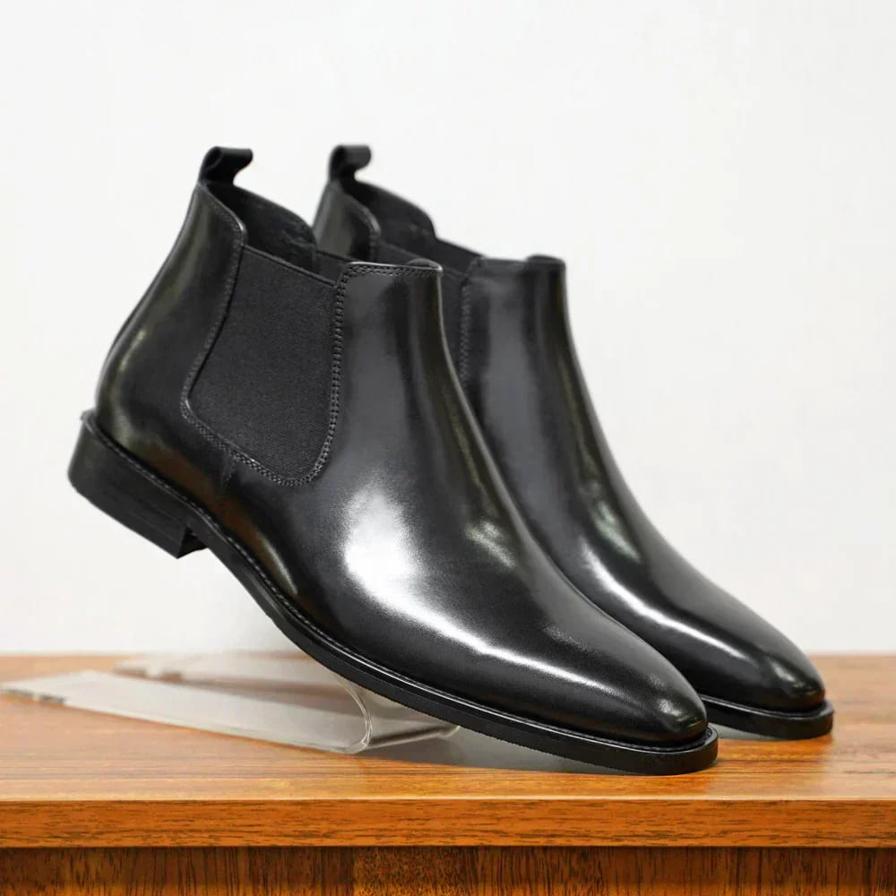 Ulysse - Bottines Chelsea en Cuir