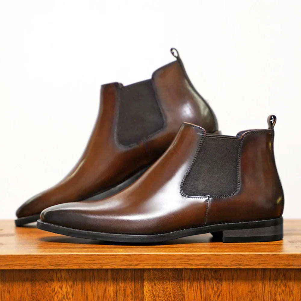 Ulysse - Bottines Chelsea en Cuir