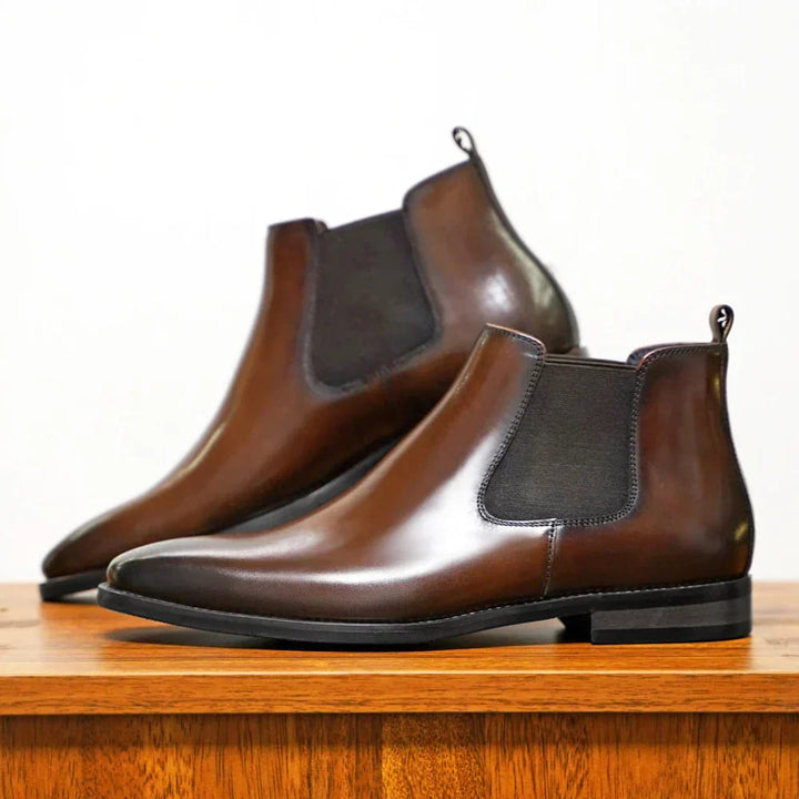 Ulysse - Bottines Chelsea en Cuir