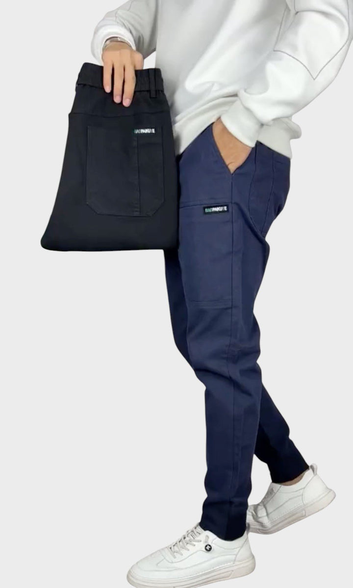 Yves - Pantalons Cargo Élastiques