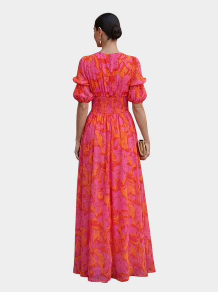 Lucienne | ROBE MAXI FLORALE