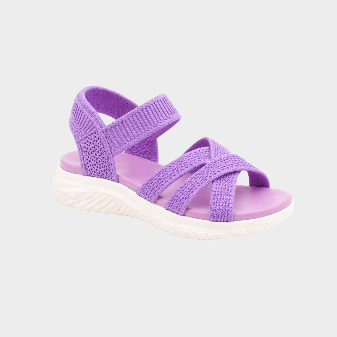 Maud | Sandales de marche confortables à lanières élastiques