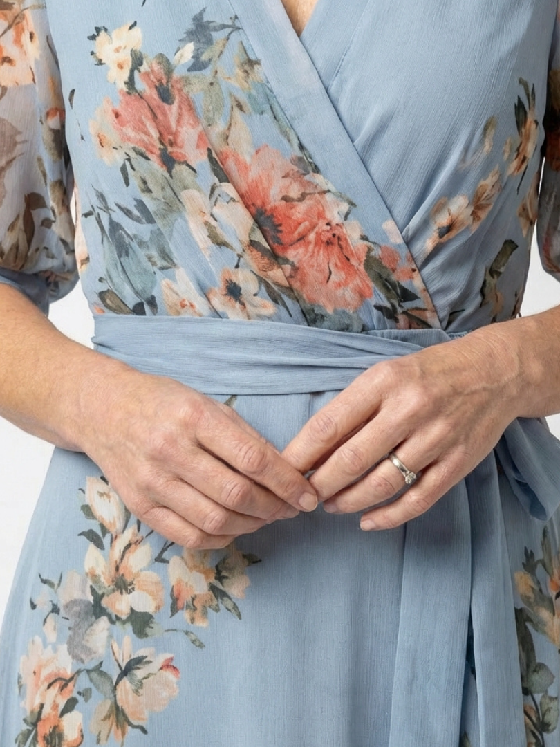 Zoé | Robe Maxi Fleurie