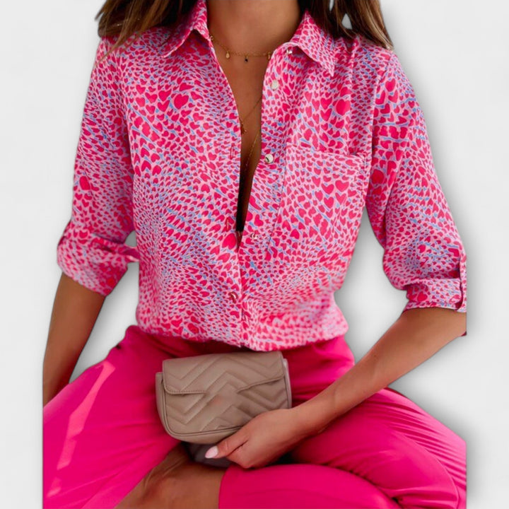 Renée | Blouse à Col Classique
