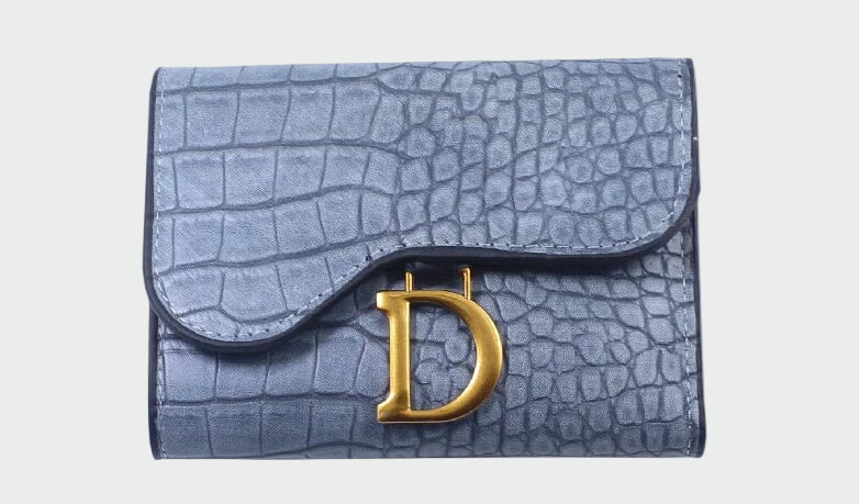 Portefeuille en Cuir de Luxe