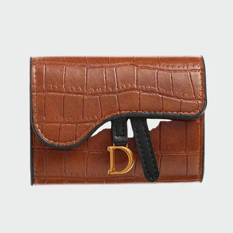 Portefeuille en Cuir de Luxe